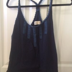 Hollister racer back tank top