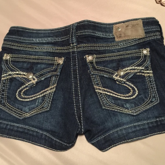 Silver shorts