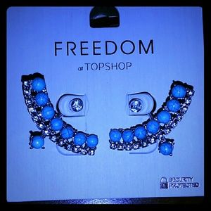 Freedom at TOPSHOP earrings