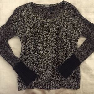 Knit Sweater. Multi color detailing.