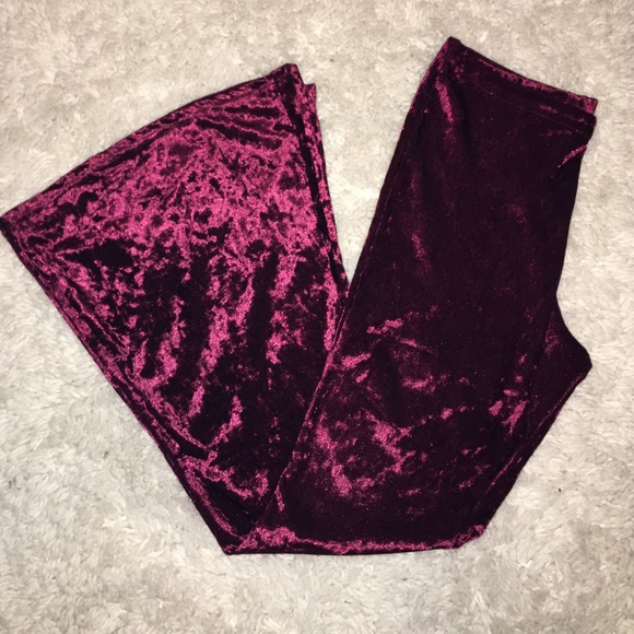 Velvet leggings