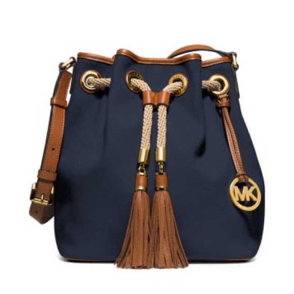 Michael Kors - Marina Canvas Shoulder Bag