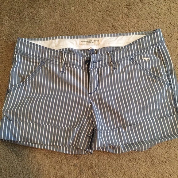 Abercrombie & Fitch Striped Shorts