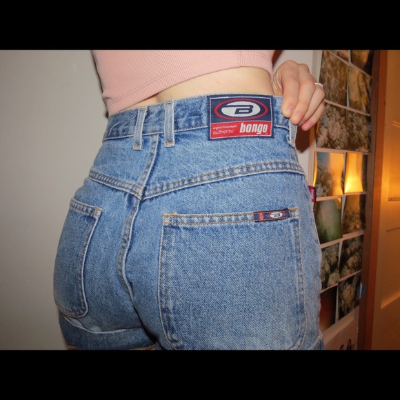 90's-early 2000's Bongo size 5 'mom jean' shorts
