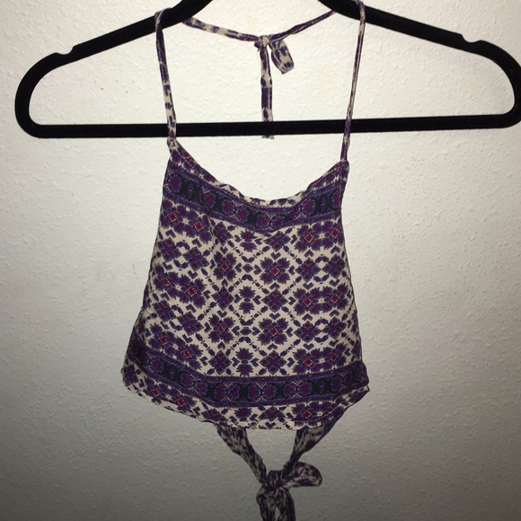 Halter crop top BRANDY MELVILLE
