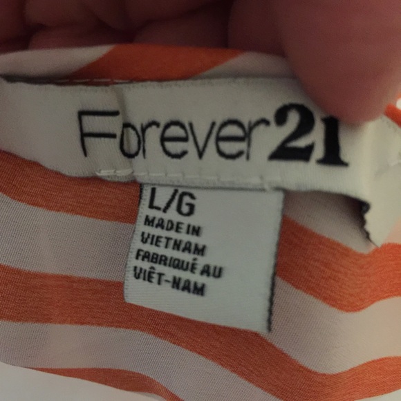 🌺F21 striped tank🌺 - Picture 3 of 3