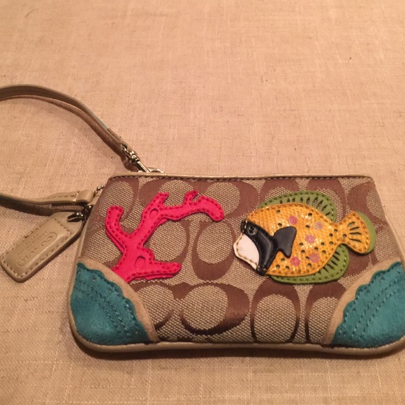 Coach wristlet