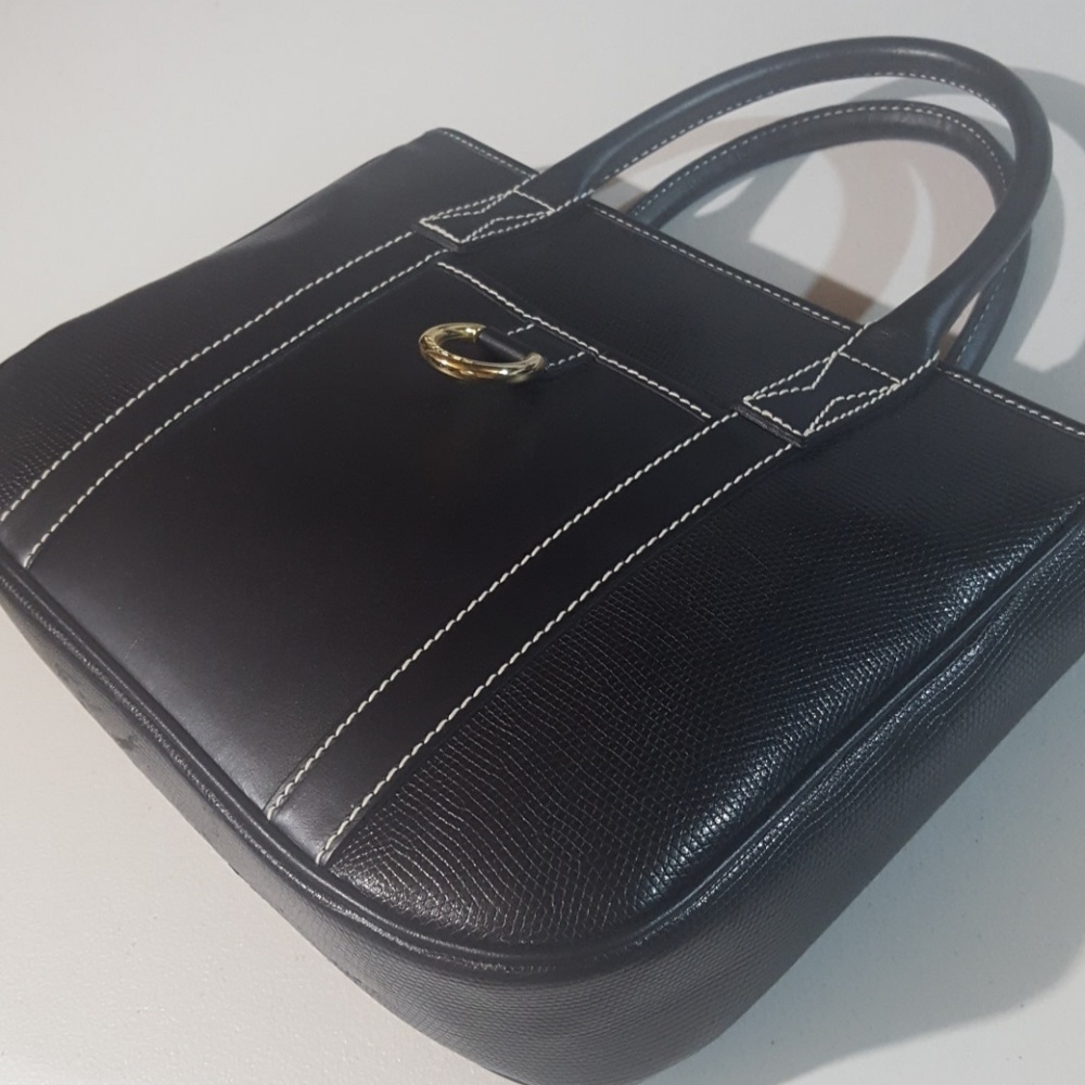 Lancel Paris Leather Handbag - Picture 3 of 16