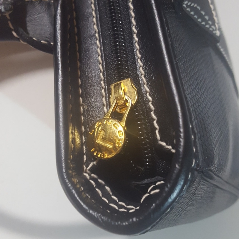 Lancel Paris Leather Handbag - Picture 6 of 16