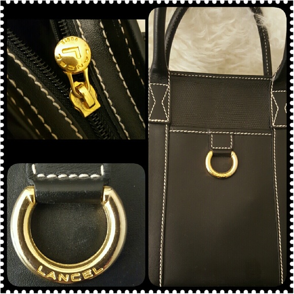 Lancel Paris Leather Handbag - Picture 6 of 16