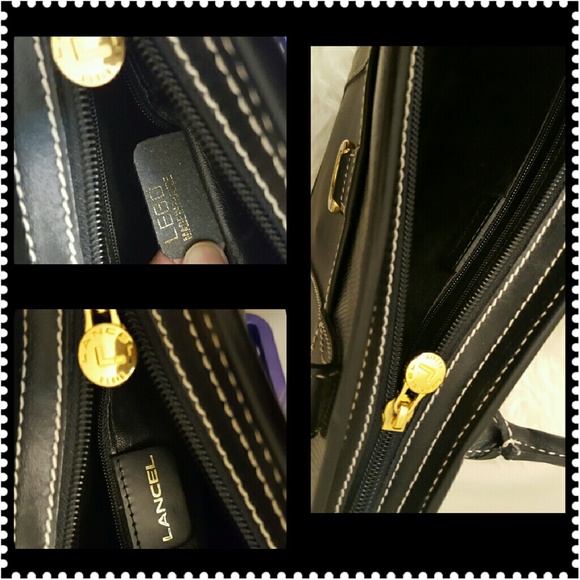 Lancel Paris Leather Handbag - Picture 7 of 16