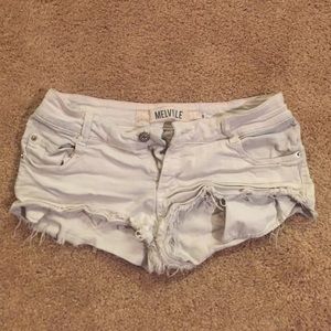 White Brandy Shorts