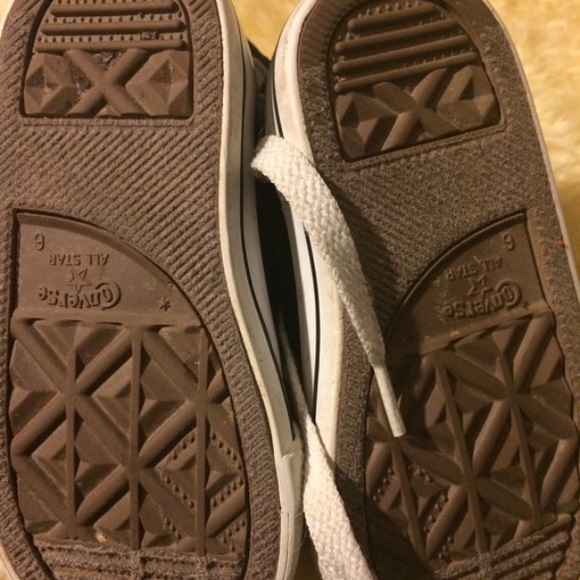 Converse black All-Star hightops infants Sz. 6 - Picture 4 of 4