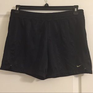 Black 4" Nike Shorts