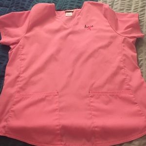 Large ScrubStar HOPE scrub top