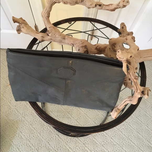 Vintage Gray Clutch