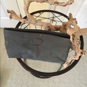 Vintage Gray Clutch