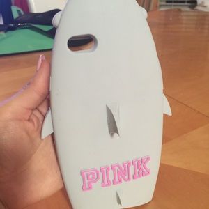 Pink iphone 6 plus rubber case