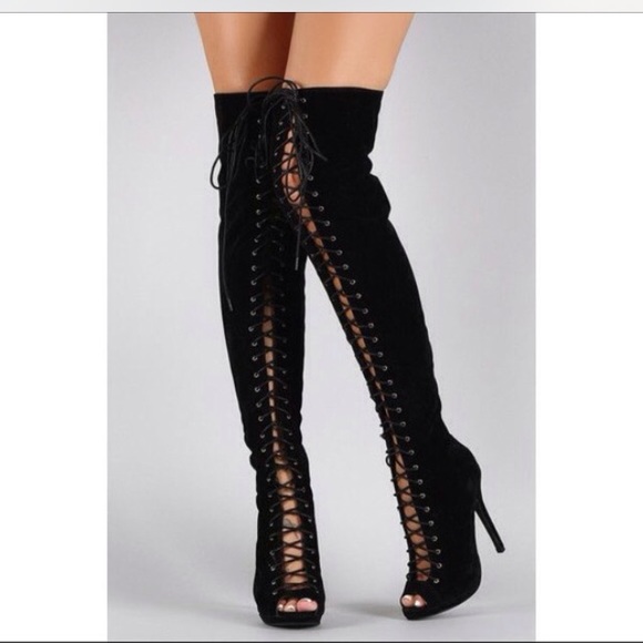 Thigh high boots