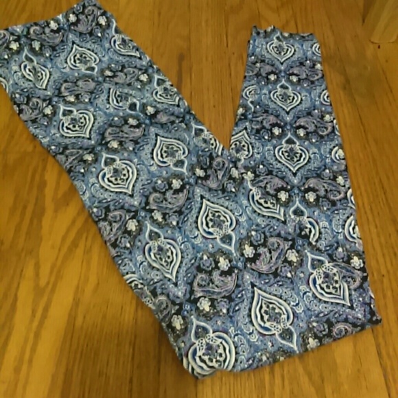 Paisley Print Leggings