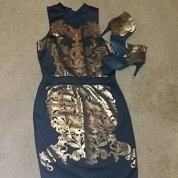 Custom made midi party dress