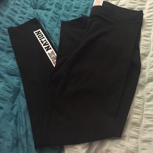 Large PINK pink nation leggings--only worn once