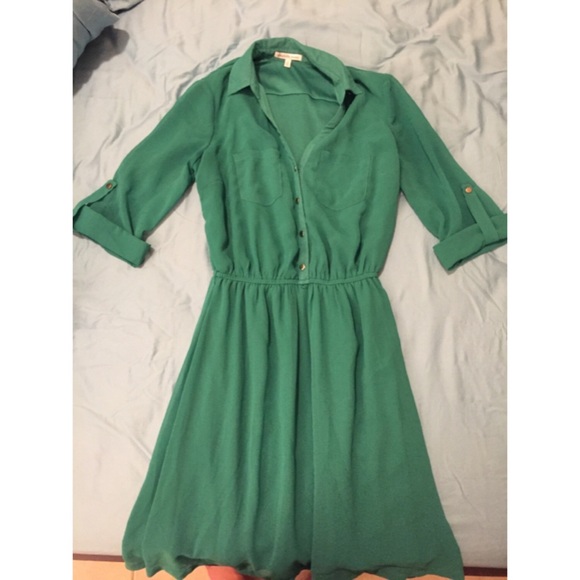 Green Charlotte Russe dress
