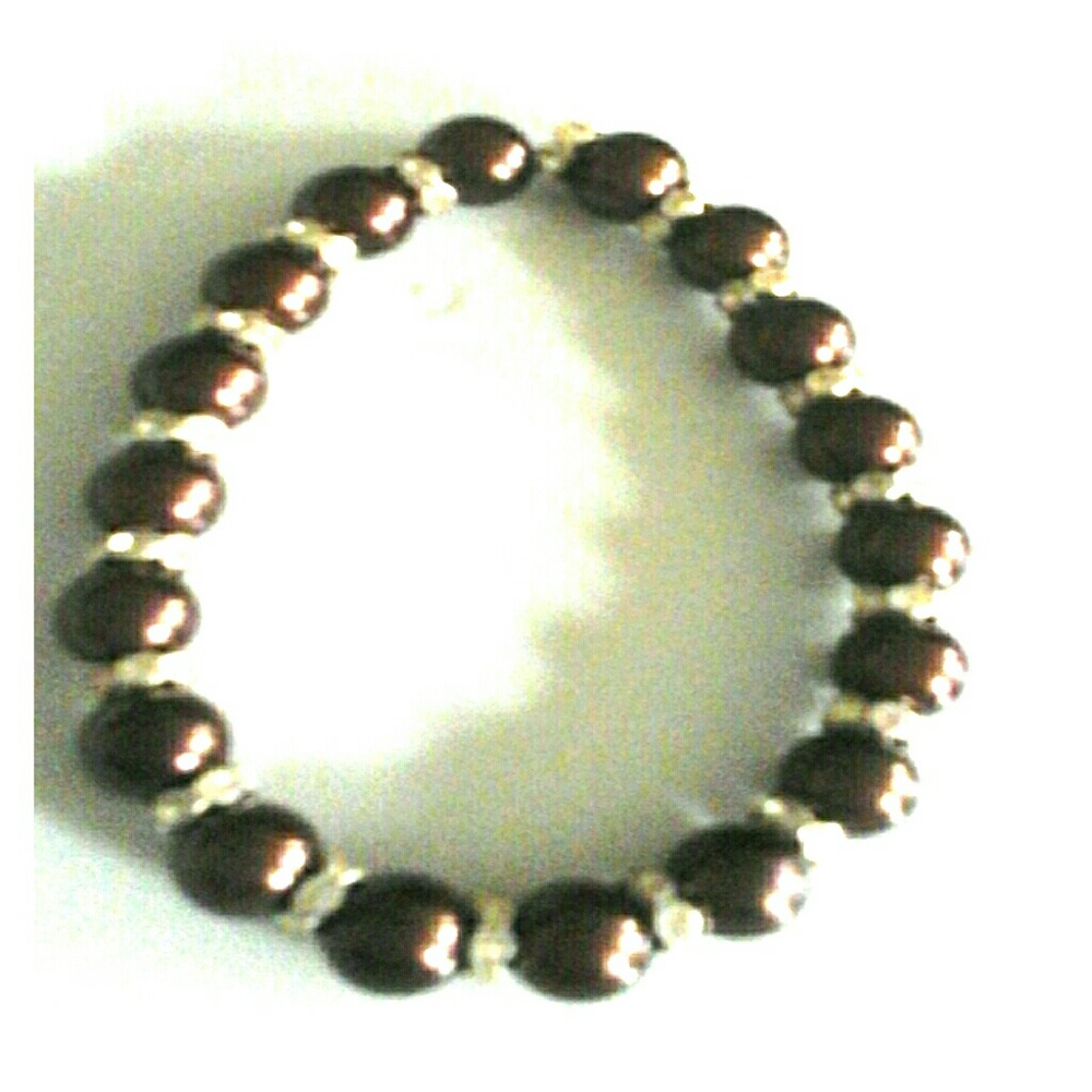 Chocolate Pearl Bracelet