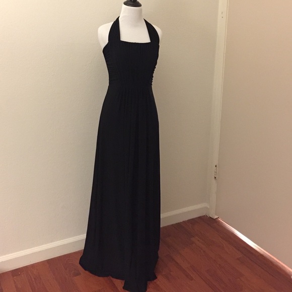 BCBG Dresses & Skirts - BCBG Black Halter Gown