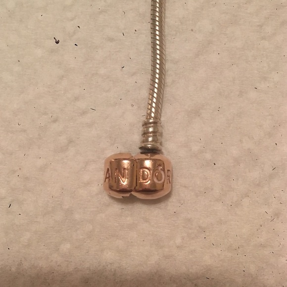 Pandora Rose Gold clasp bracelet