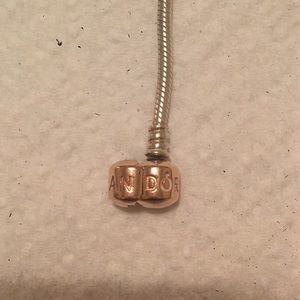 Pandora Rose Gold clasp bracelet