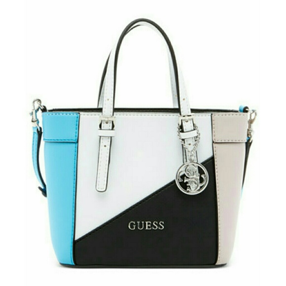 *SOLD* GUESS DELANEY PETITE TOTE