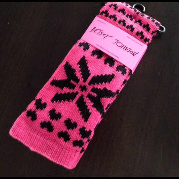 Betsey Johnson Knee High Socks - Picture 2 of 2