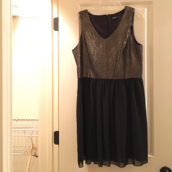 Black semi-formal dress