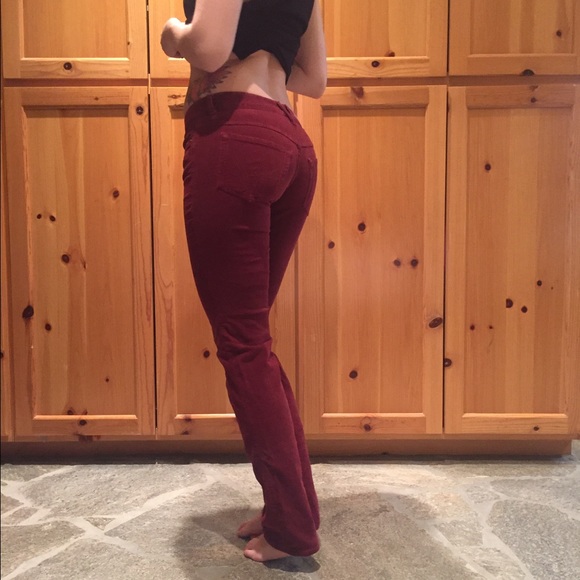 D&G Burgundy Corduroy Pants