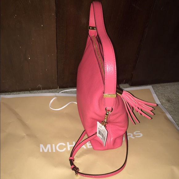‼️SOLD‼️Michael Kors Watermelon Bedford - Picture 2 of 3