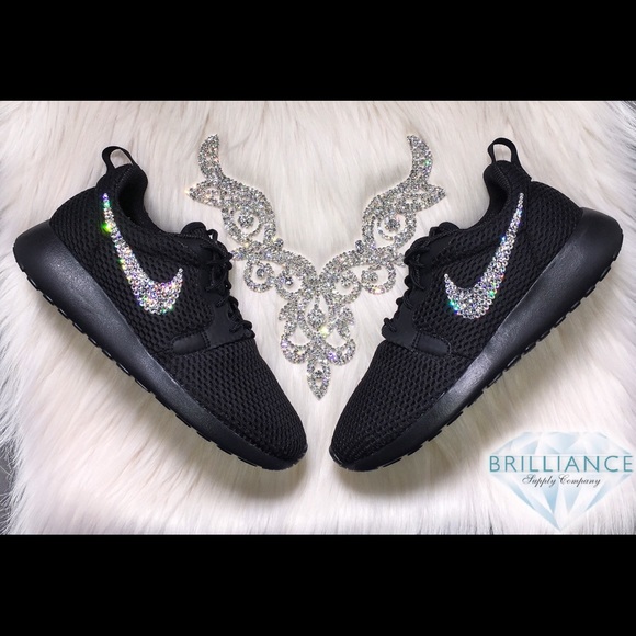 LAST PAIR! Swarovski Nike Roshe HYP -Blinged Nikes - Picture 2 of 4