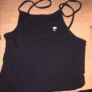 Brandy Melville *black halter top