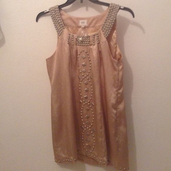 Classy Gold Dress