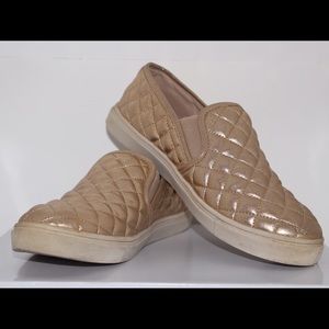 Steve Madden gold sneakers