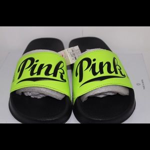 PINK lime green slides