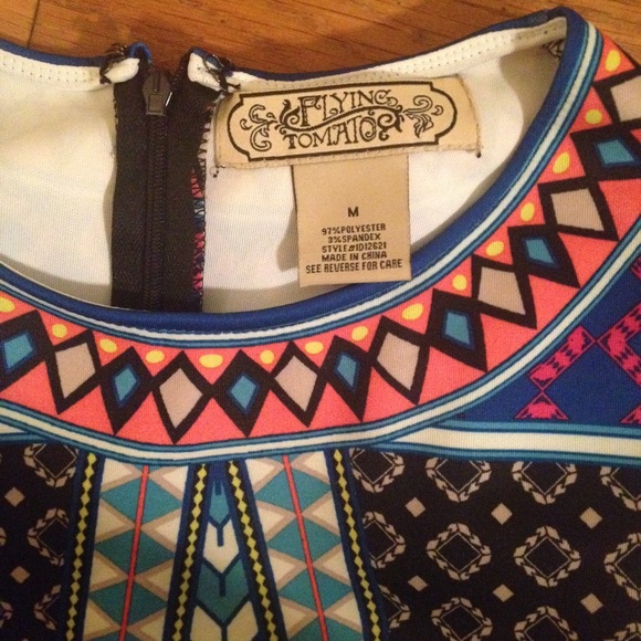 Flying Tomato Scuba Mini Dress- MEDIUM - Picture 3 of 3