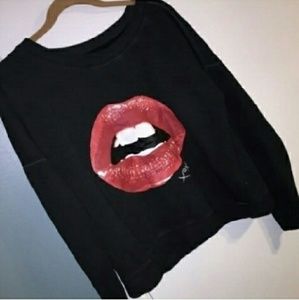 Kendall & Kylie slightly cropped sweater