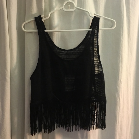 Black Crop Top