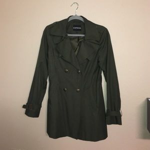 Army Green Trench Coat
