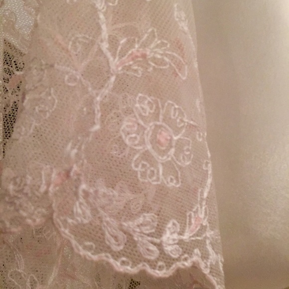 VTG IVORY & PINK JESSICA LYNN COLLECTION LINGERIE - Picture 2 of 4