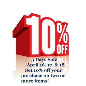10% off