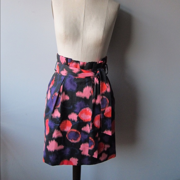 ALICE by TEMPERLEY Ikat Printed Skirt