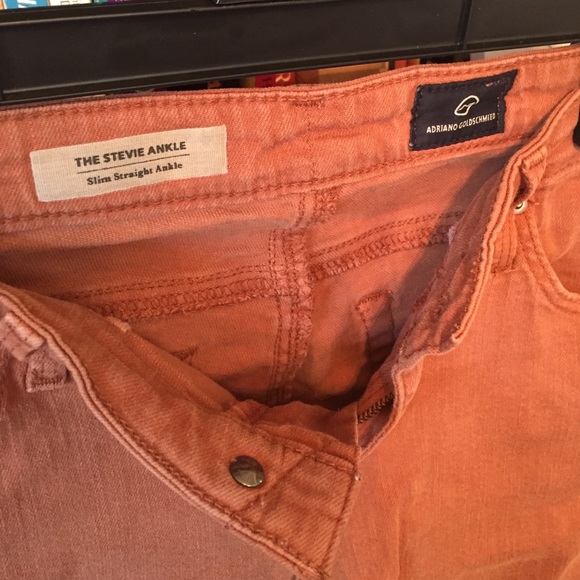 Peach AG straight leg jeans