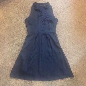 Navy blue, 50s inspired dress